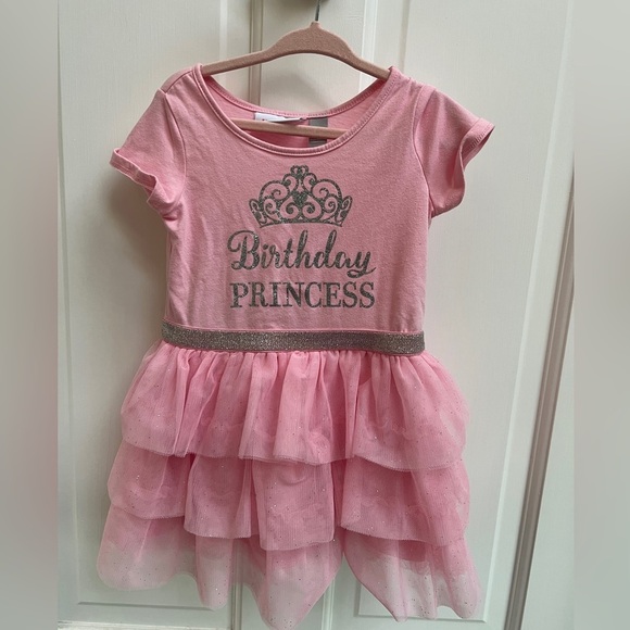 The Children's Place Other - Children’s Place 2T Pink and Silver Sparkle Birthday Girls Princess Dress